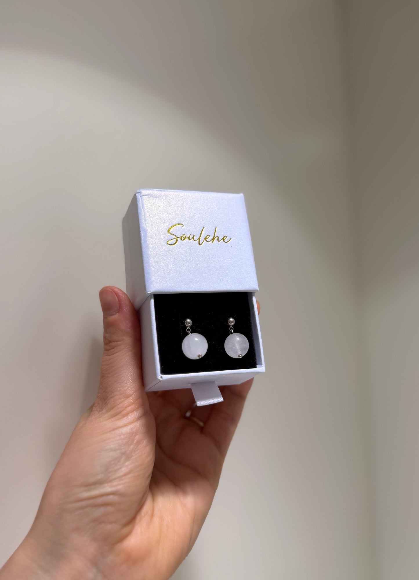 Rose Quartz Studs - Love, Self-Love, Relationships