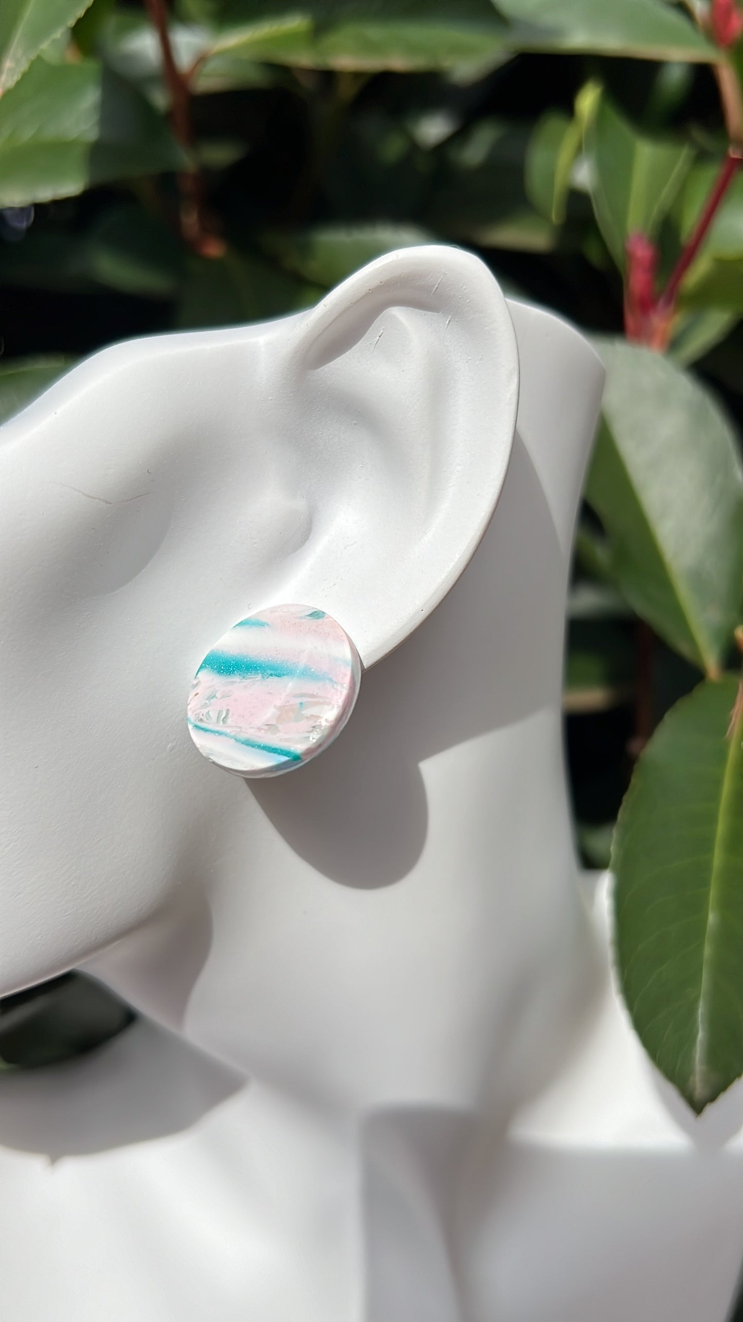 Ocean Breeze • Polymer clay • Stainless Steel