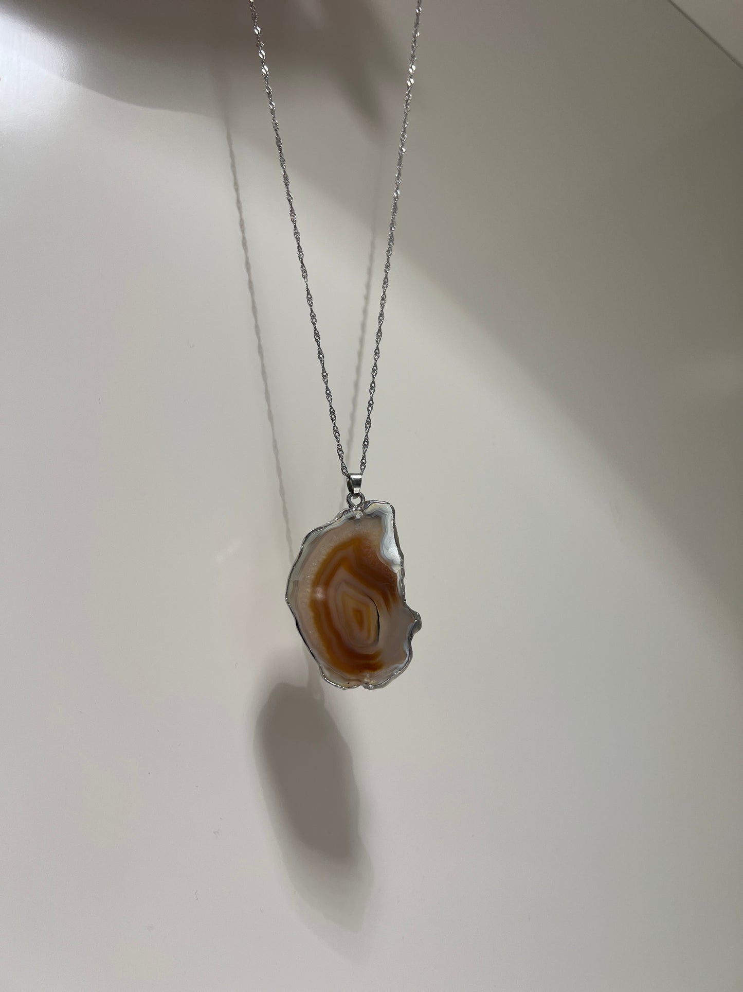 Inner Peace & Strength Silver Agate