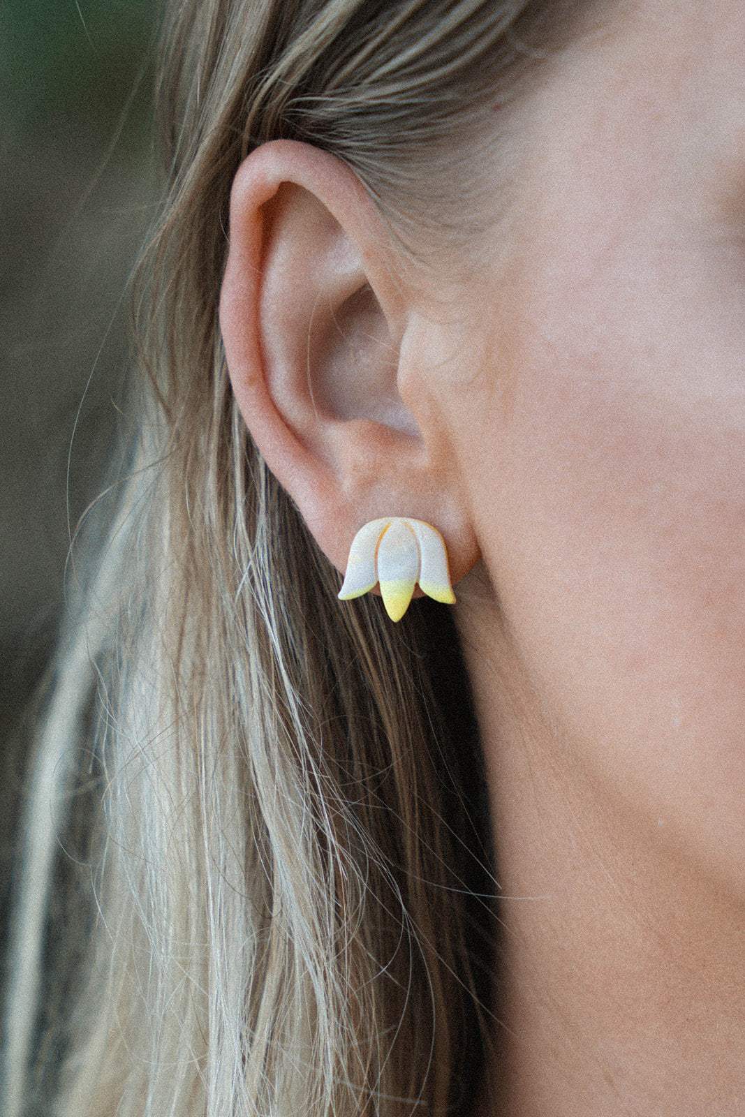 Frangipani • Luxurious Artisan Earrings