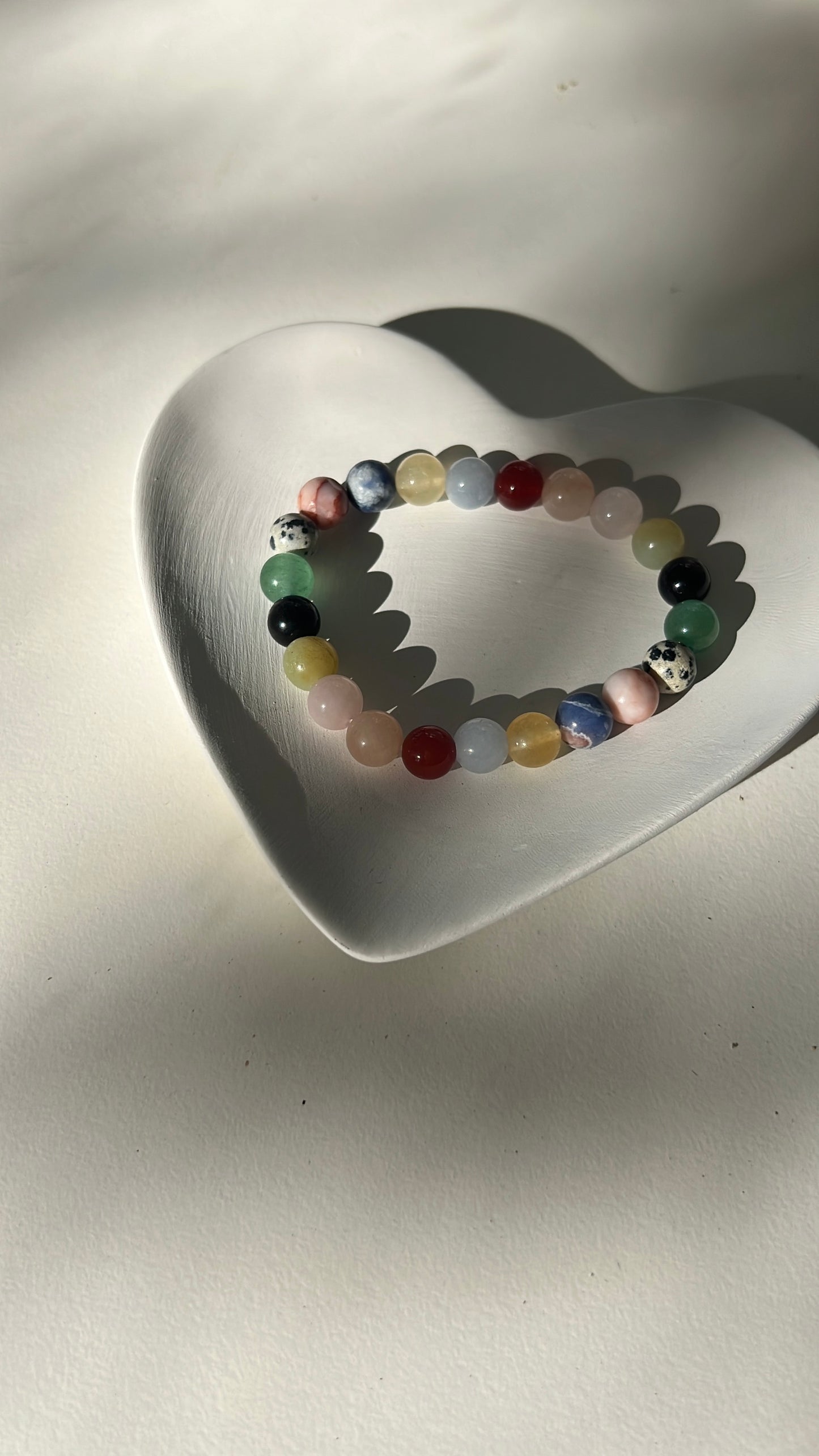 Abstract - 12 Stones Bracelet - Positivity & Joy