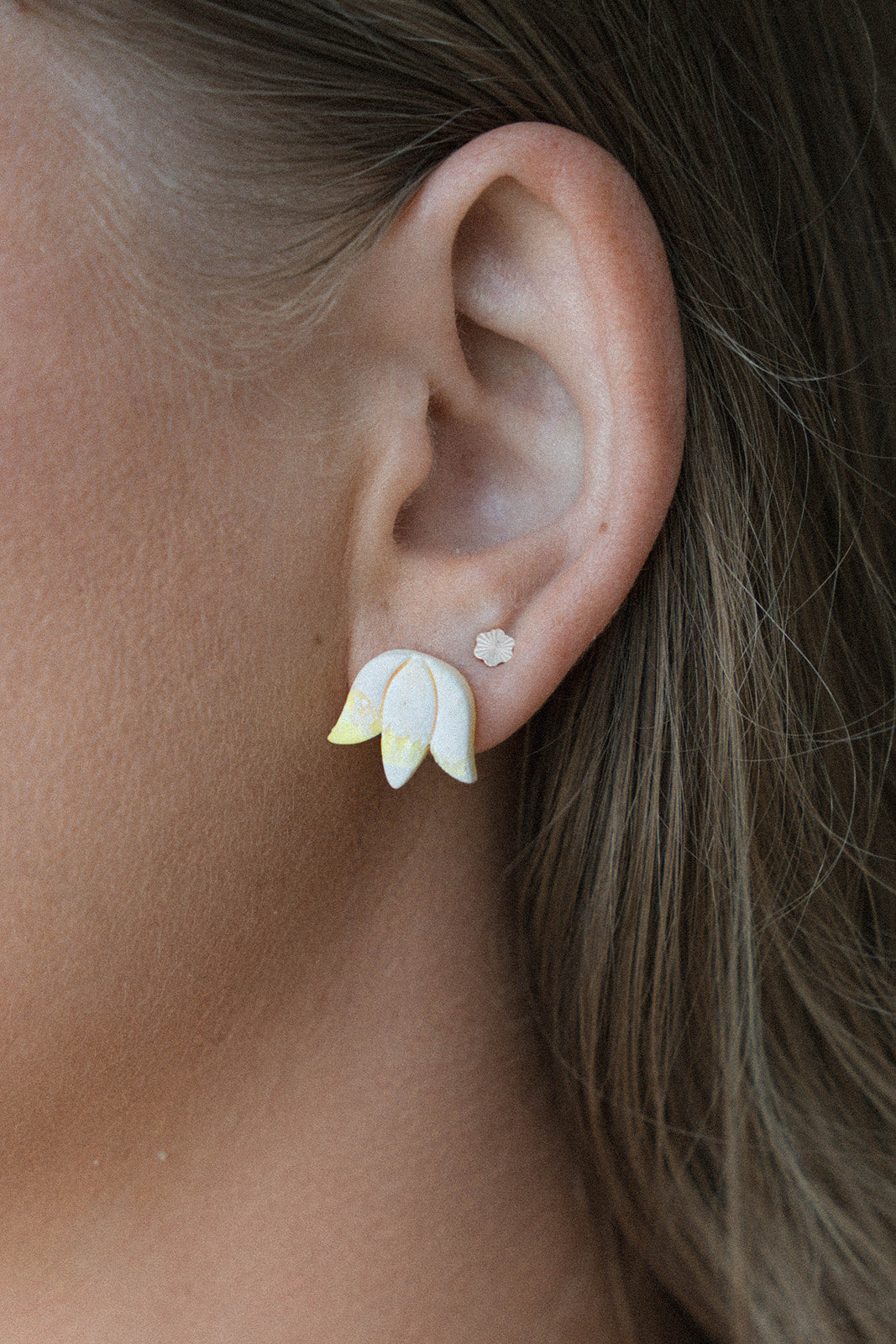 Frangipani • Luxurious Artisan Earrings