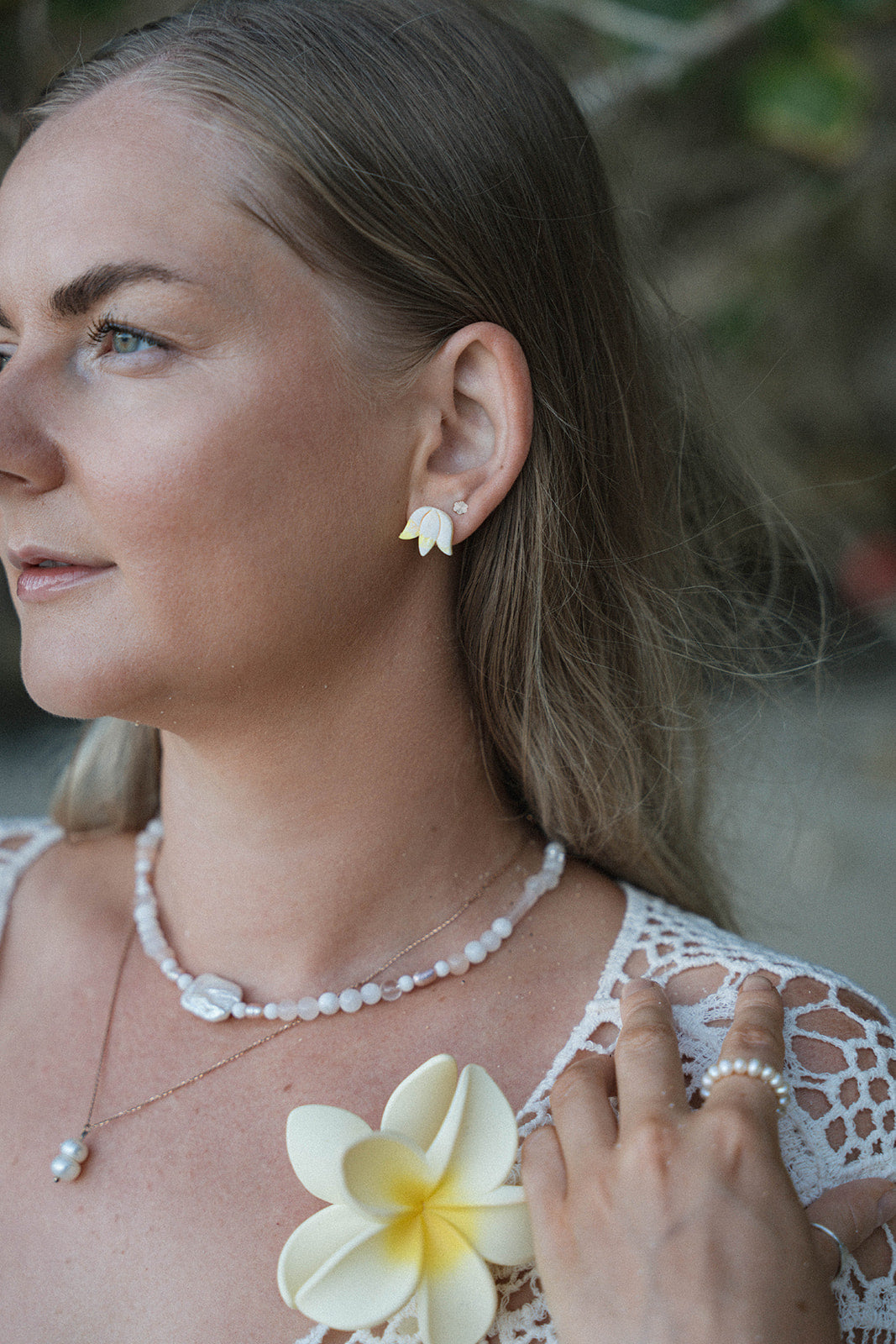 Sunset Pearl Luxury Choker