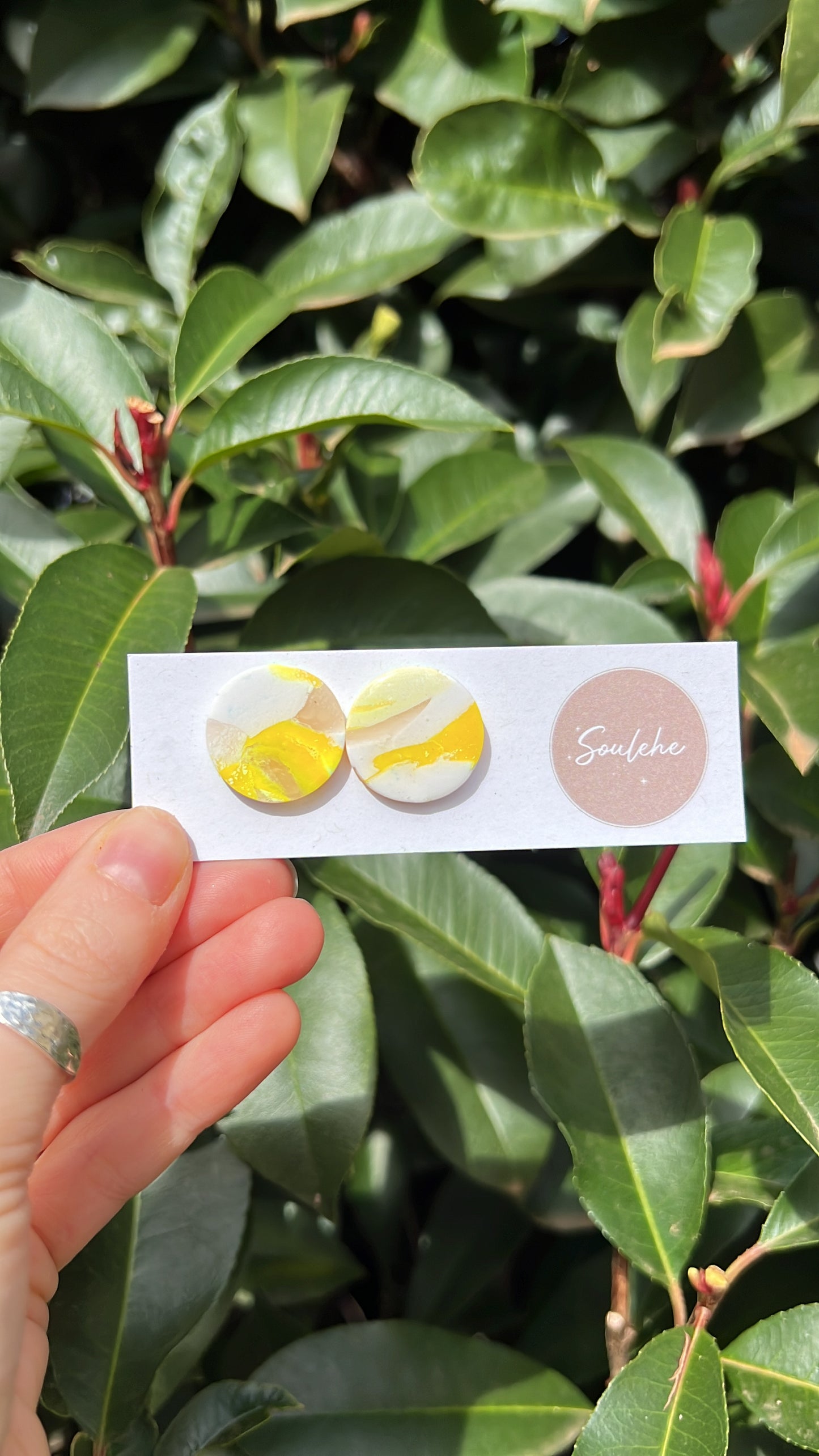 Citrus Dream • Polymer clay • Stainless Steel