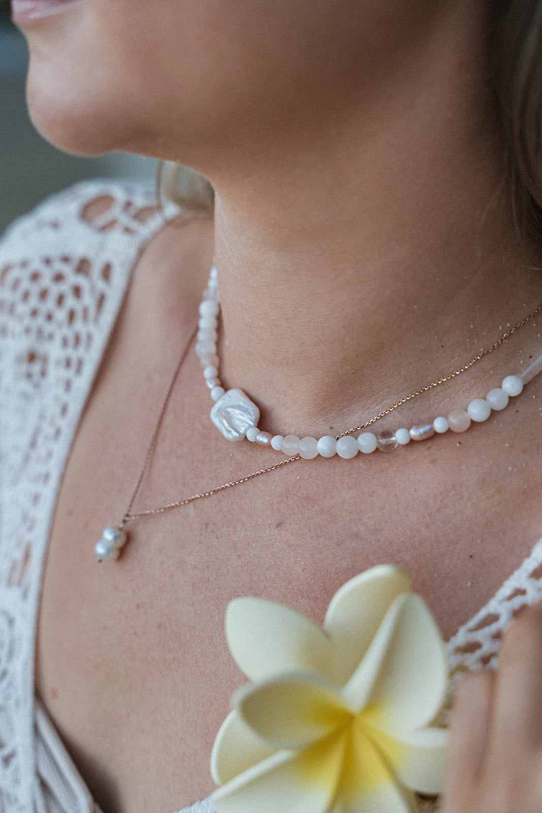 Sunset Pearl Luxury Choker