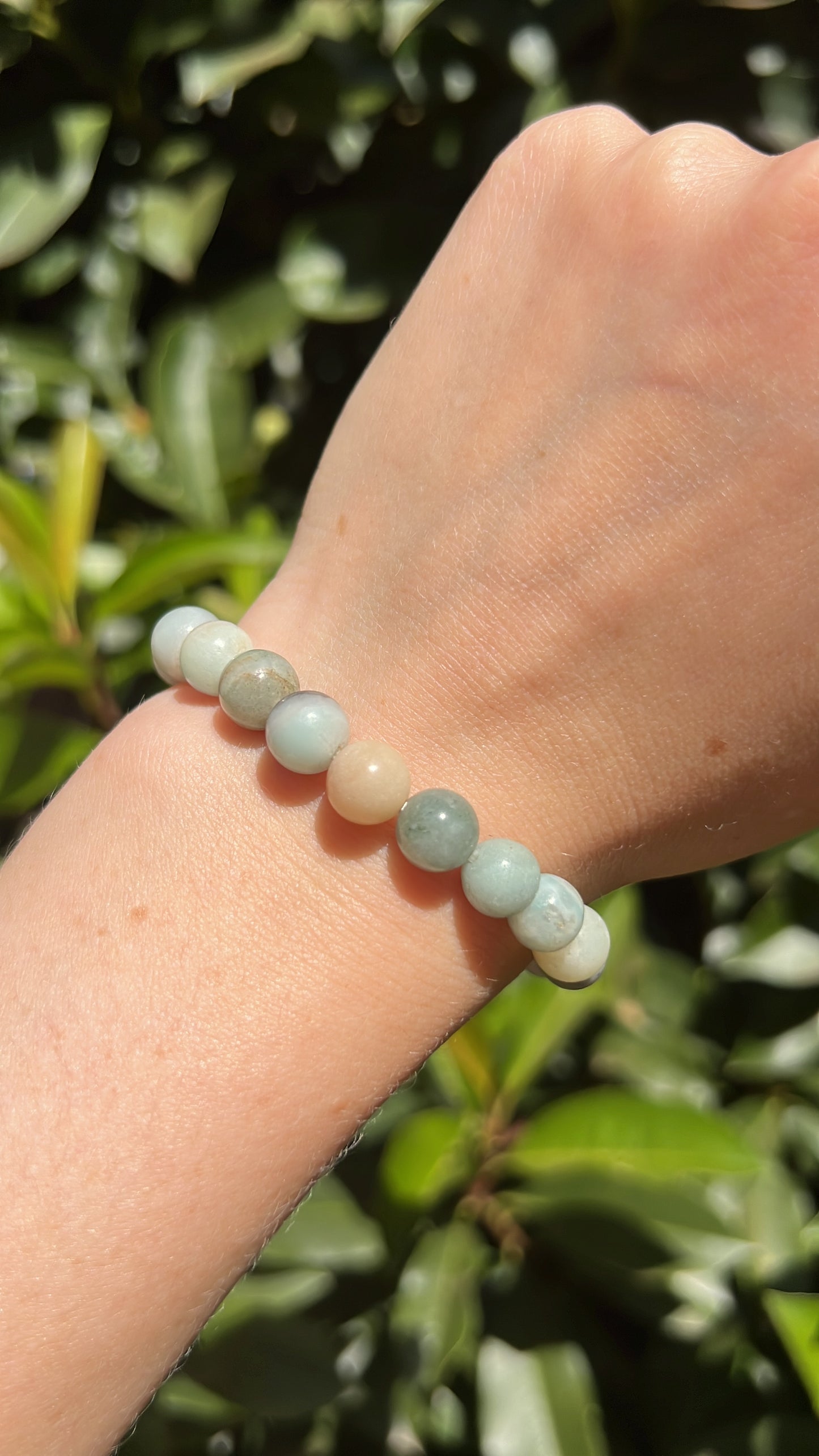 Self-Expression, Dreams & Balance Amazonite Bracelet