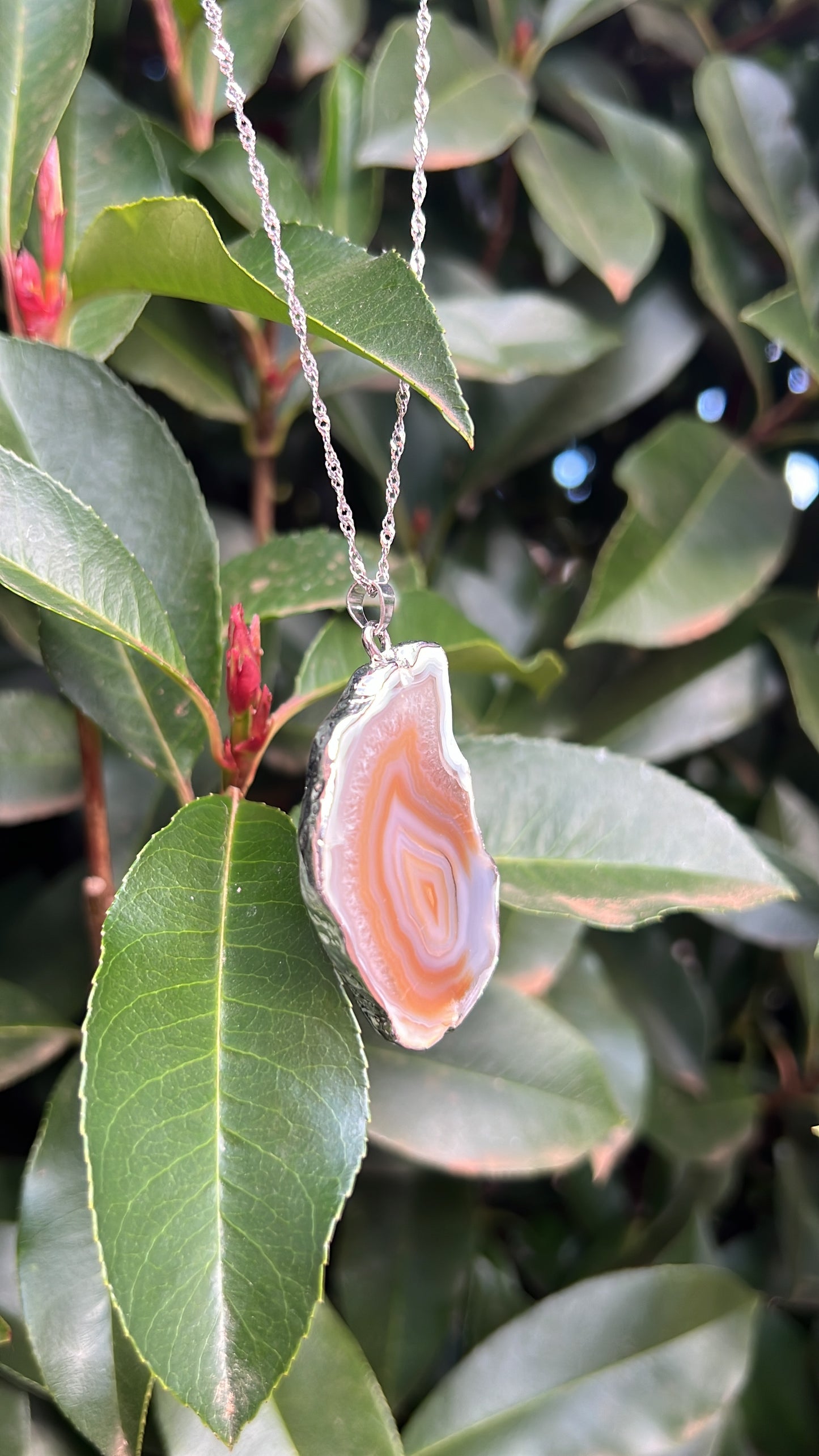 Inner Peace & Strength Silver Agate
