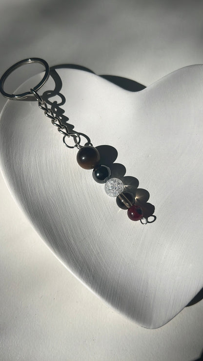 2025 Lucky Crystal or Love and Peace Keychain