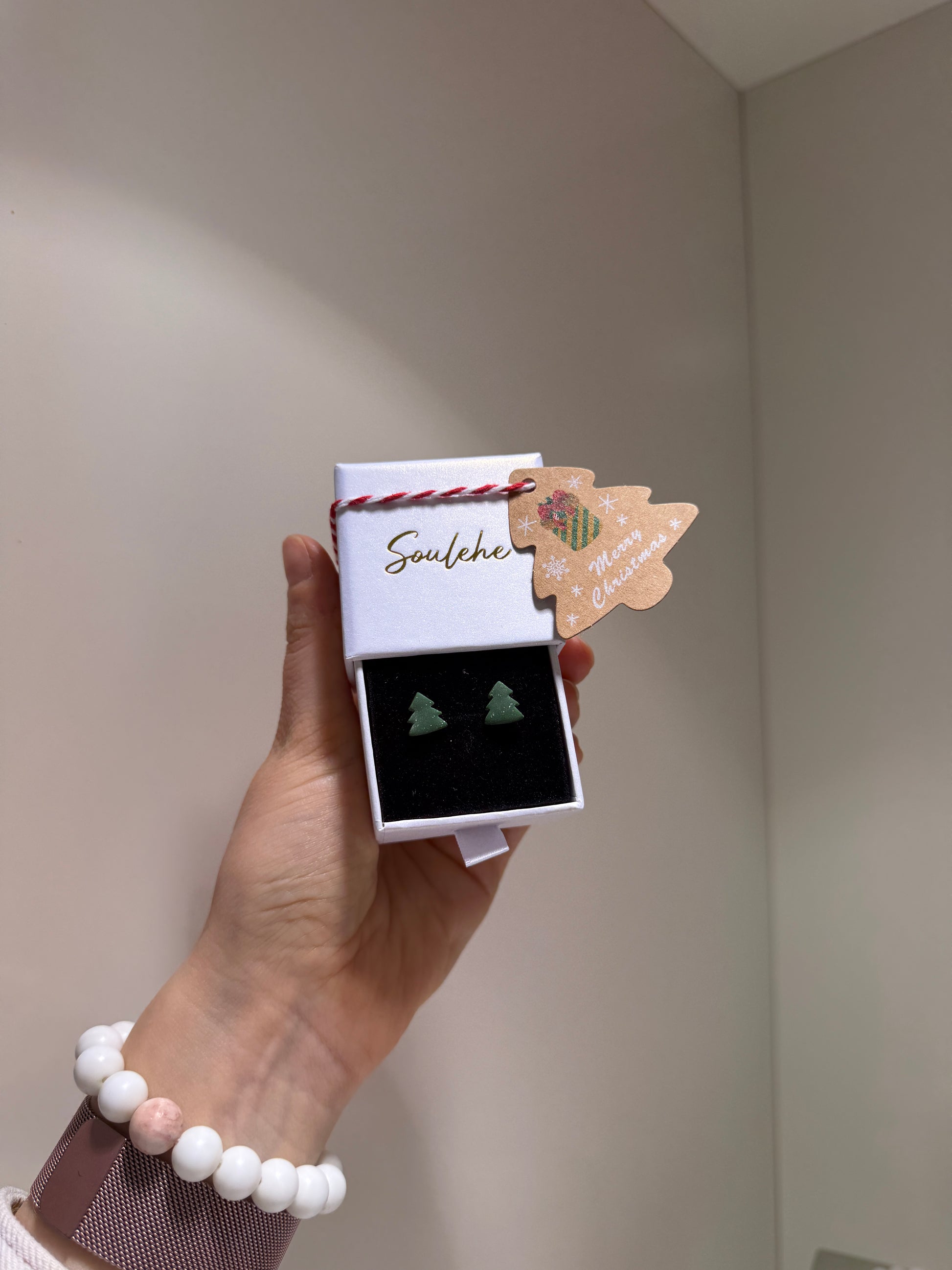 Christmas Tree earrings