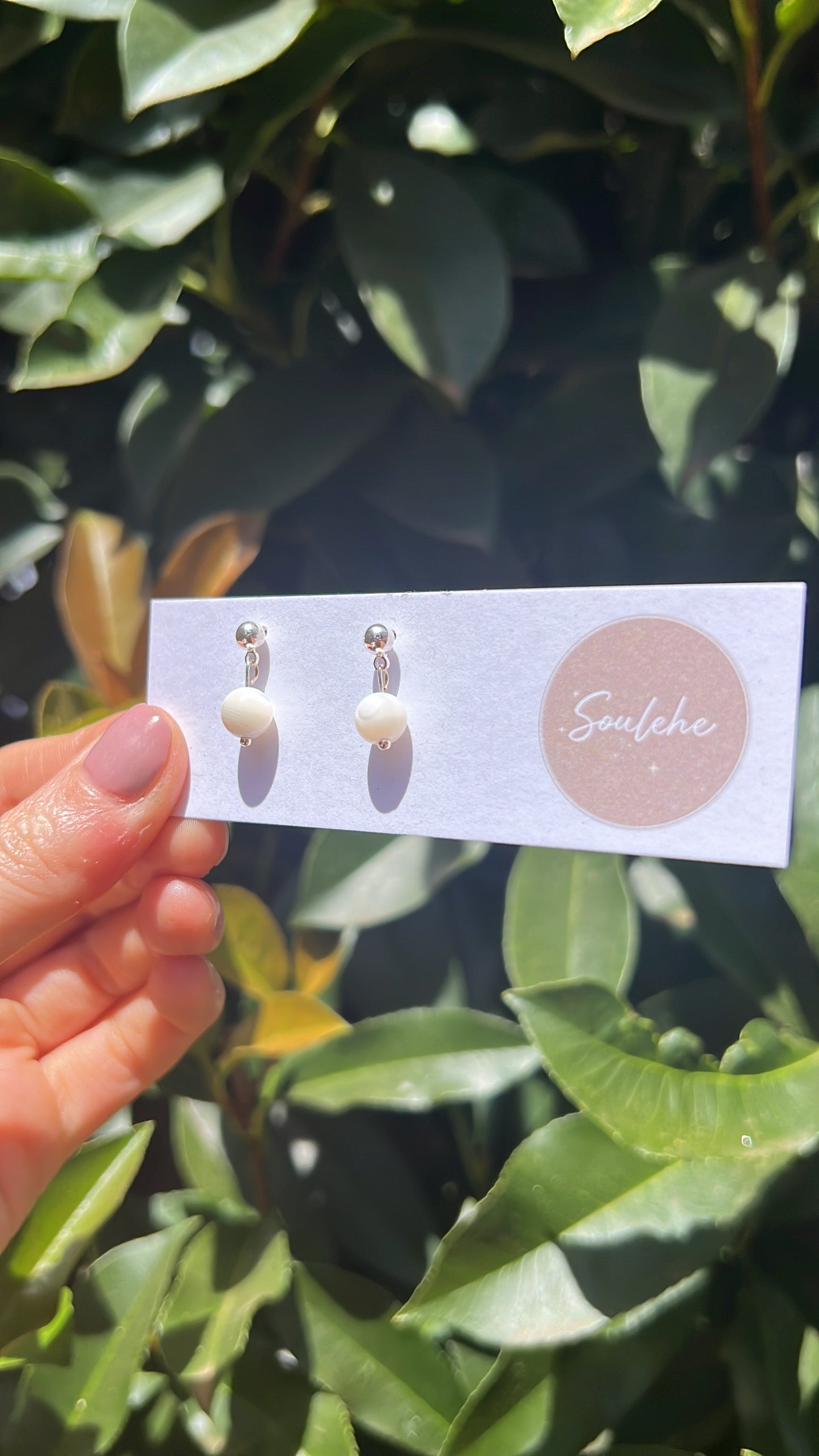 Shell Studs • 925 Silver