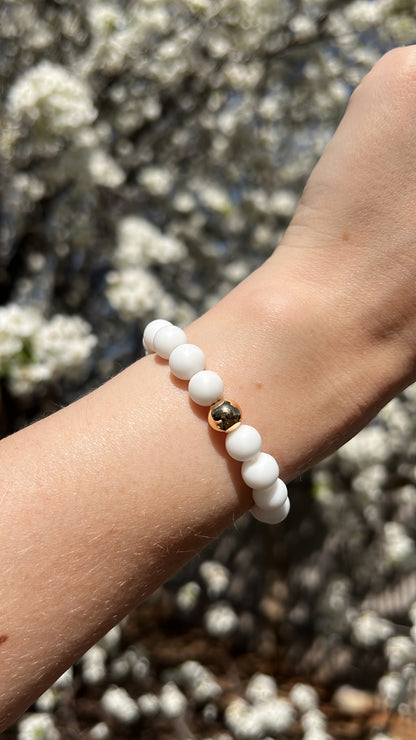 Balance x Booster • White Agate