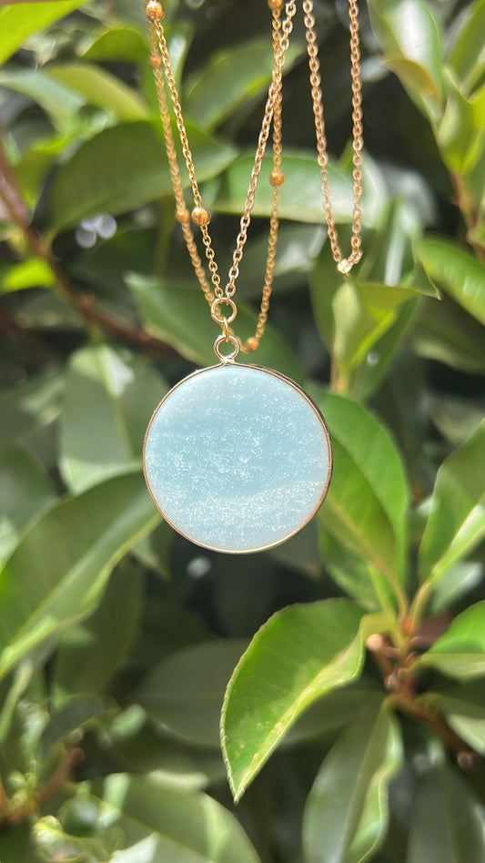 Self-Expression, Dreams & Balance Necklace • Amazonite