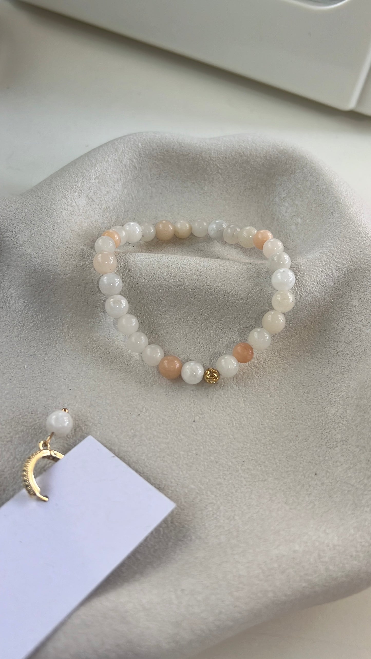 Happiness x Intuition • Pink Aventurine & Moonstone