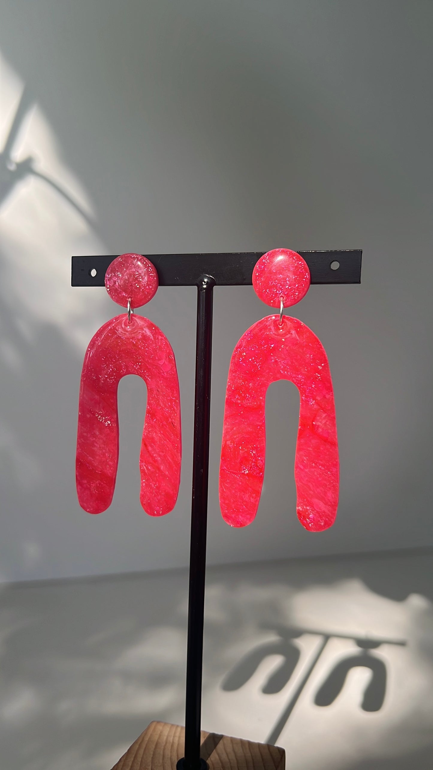 Crimson Deluxe • Luxurious Artisan Earrings