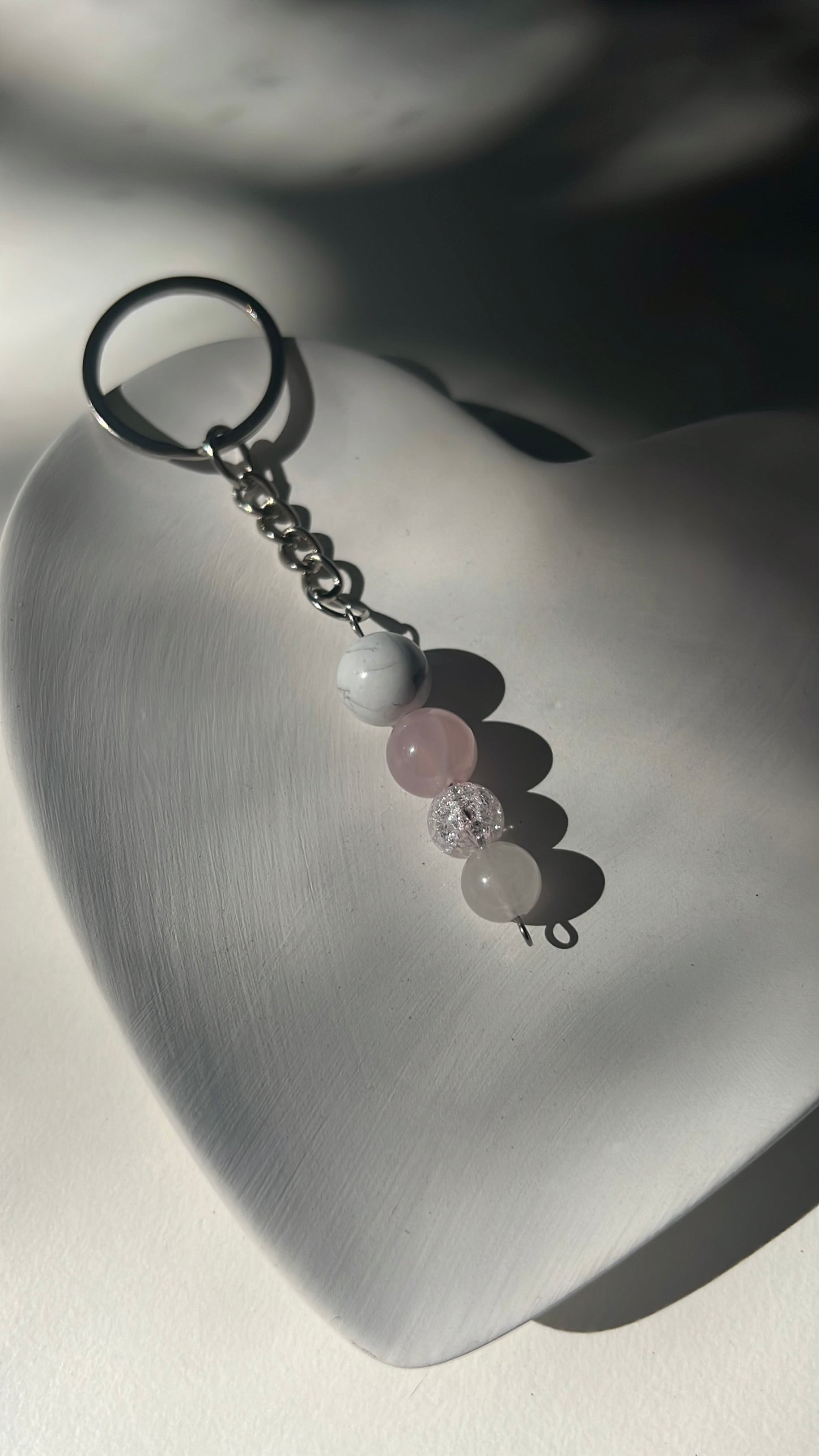 2025 Lucky Crystal or Love and Peace Keychain