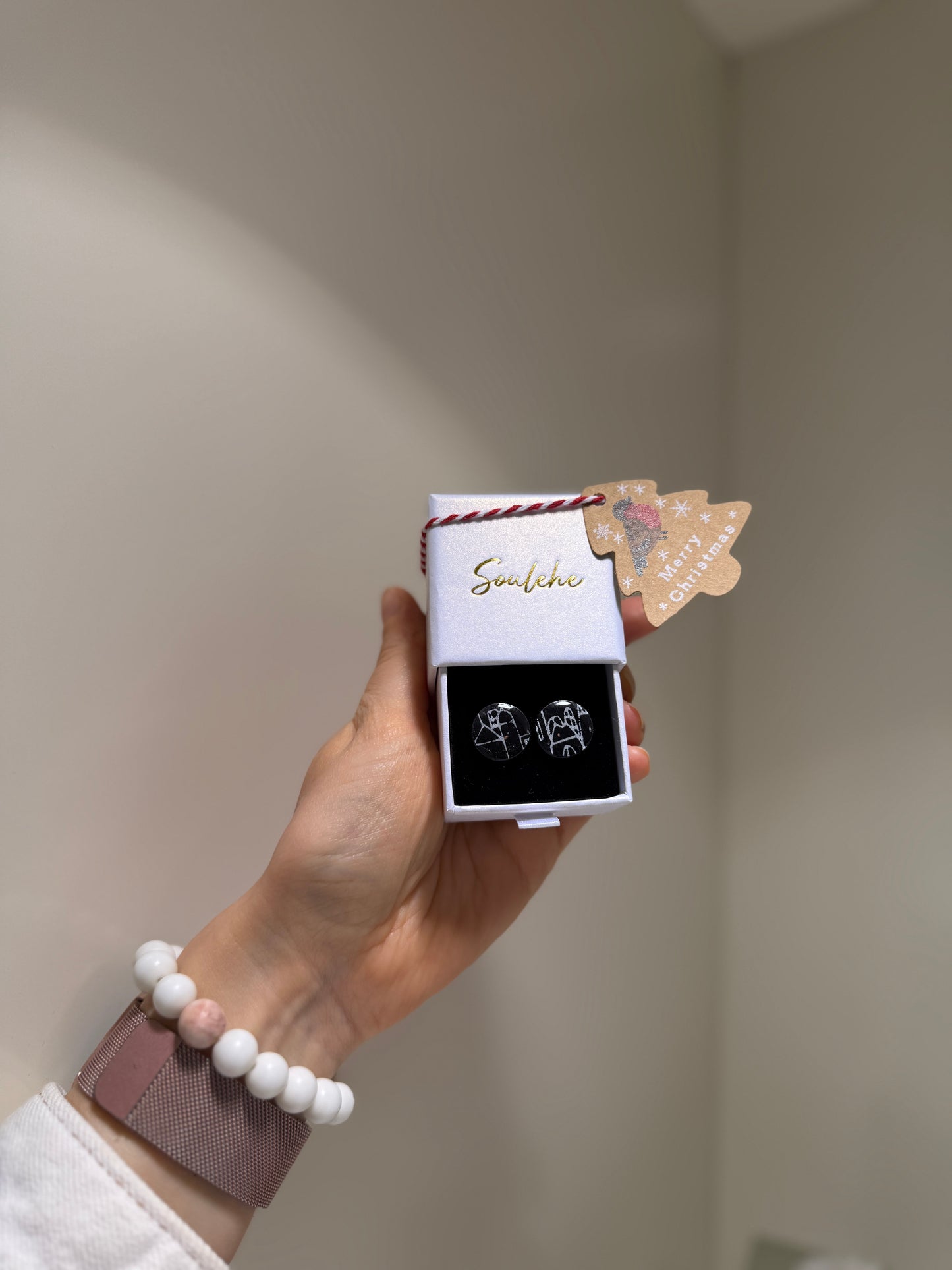 Dark Festive Earrings