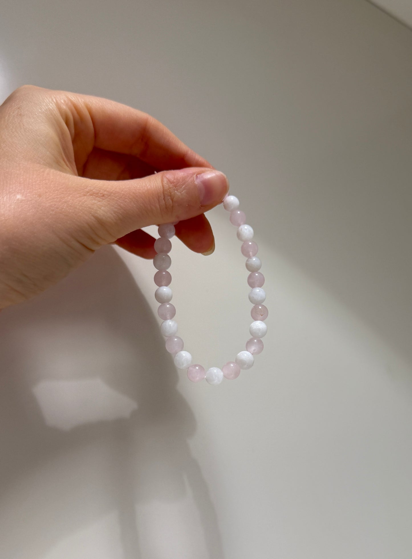 Joy, New Beginnings, Love • Rose Quartz & Moonstone • Bracelet