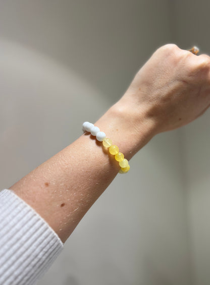 White Agate & Citrine Duality - Professional success.