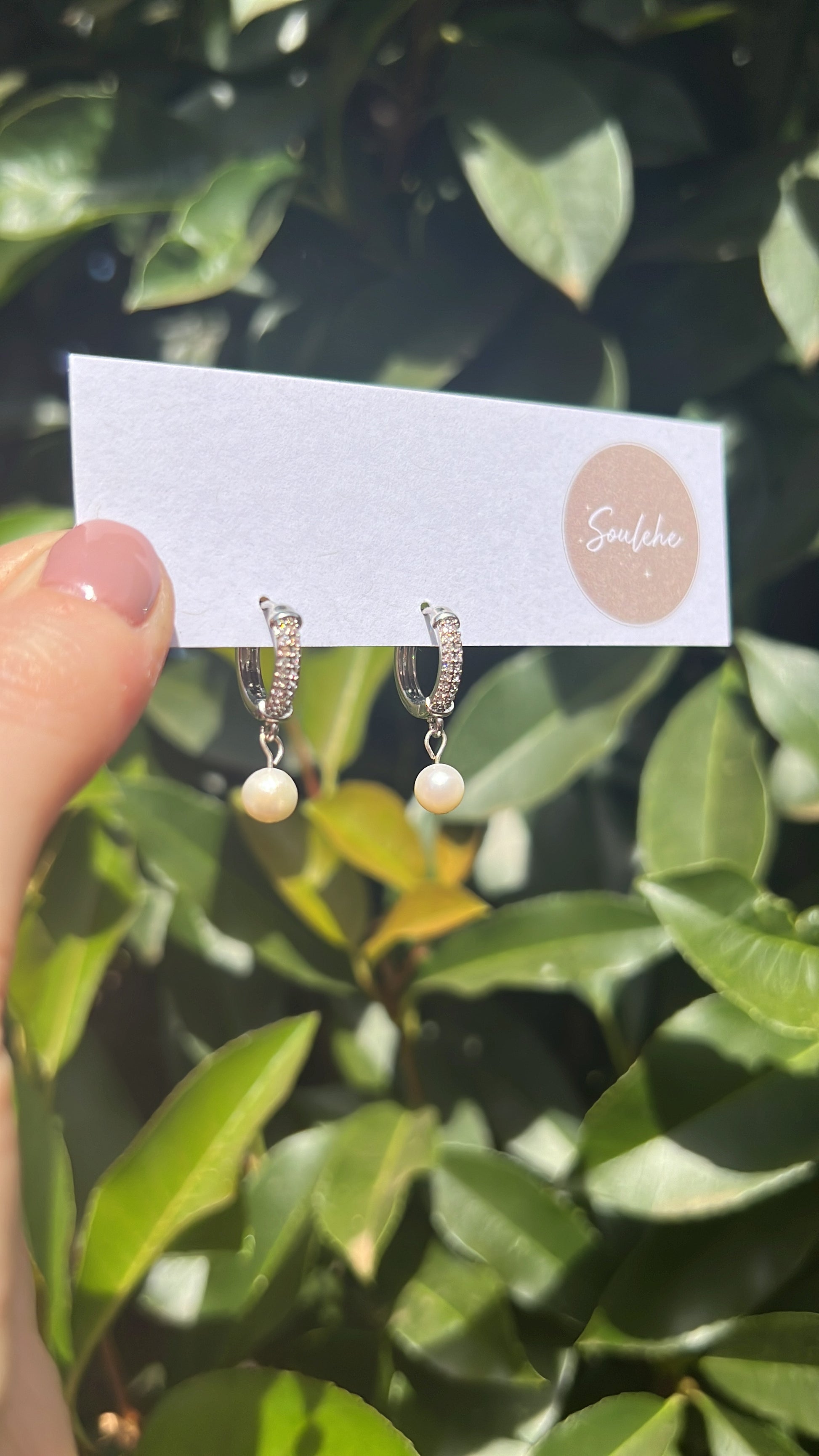 natural pearl earrings wedding