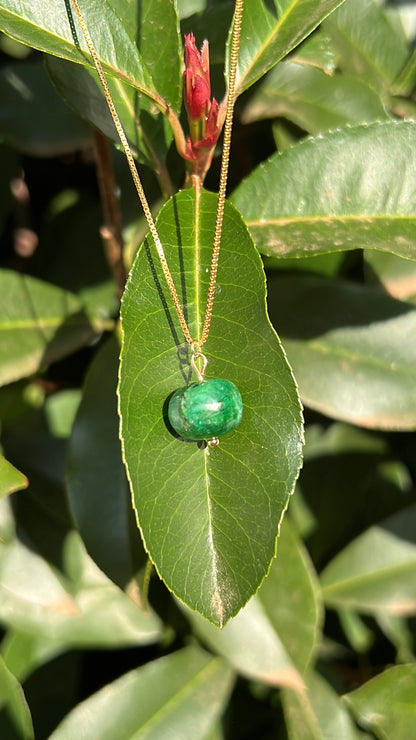 Emerald Solo • 18K Gold Filled or 925 Silver