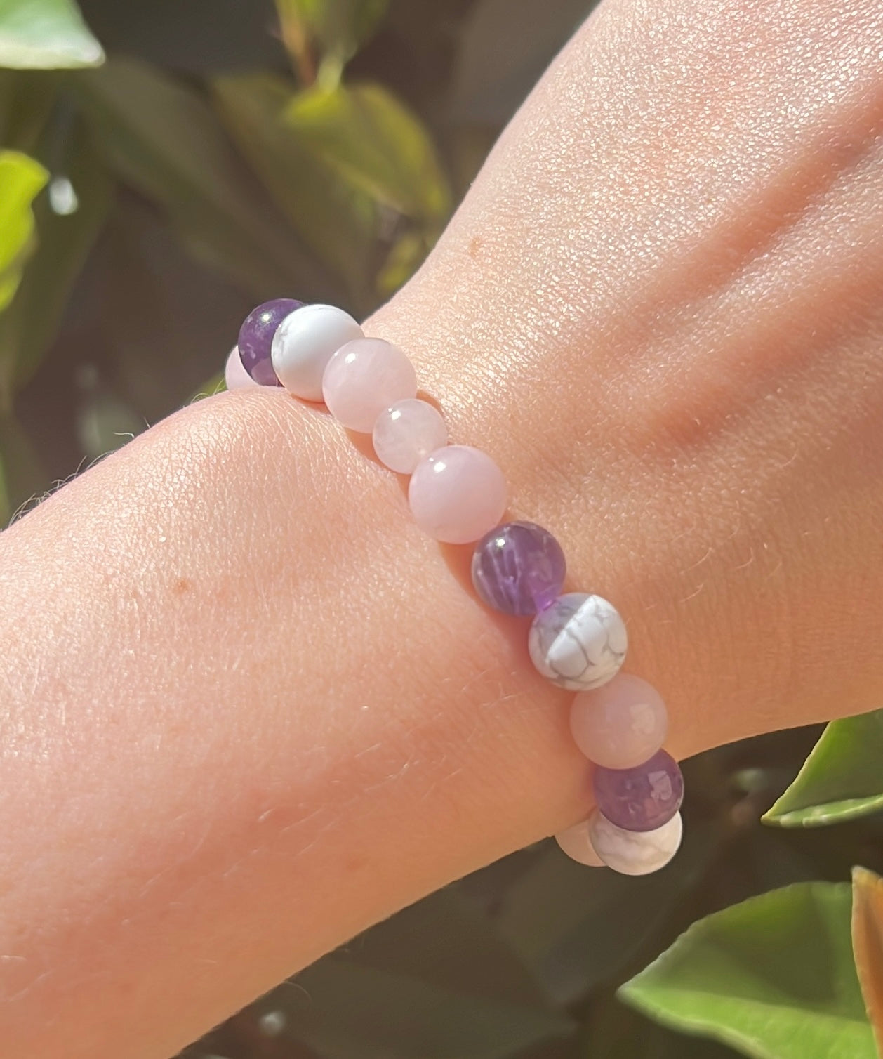 travel bracelet stone