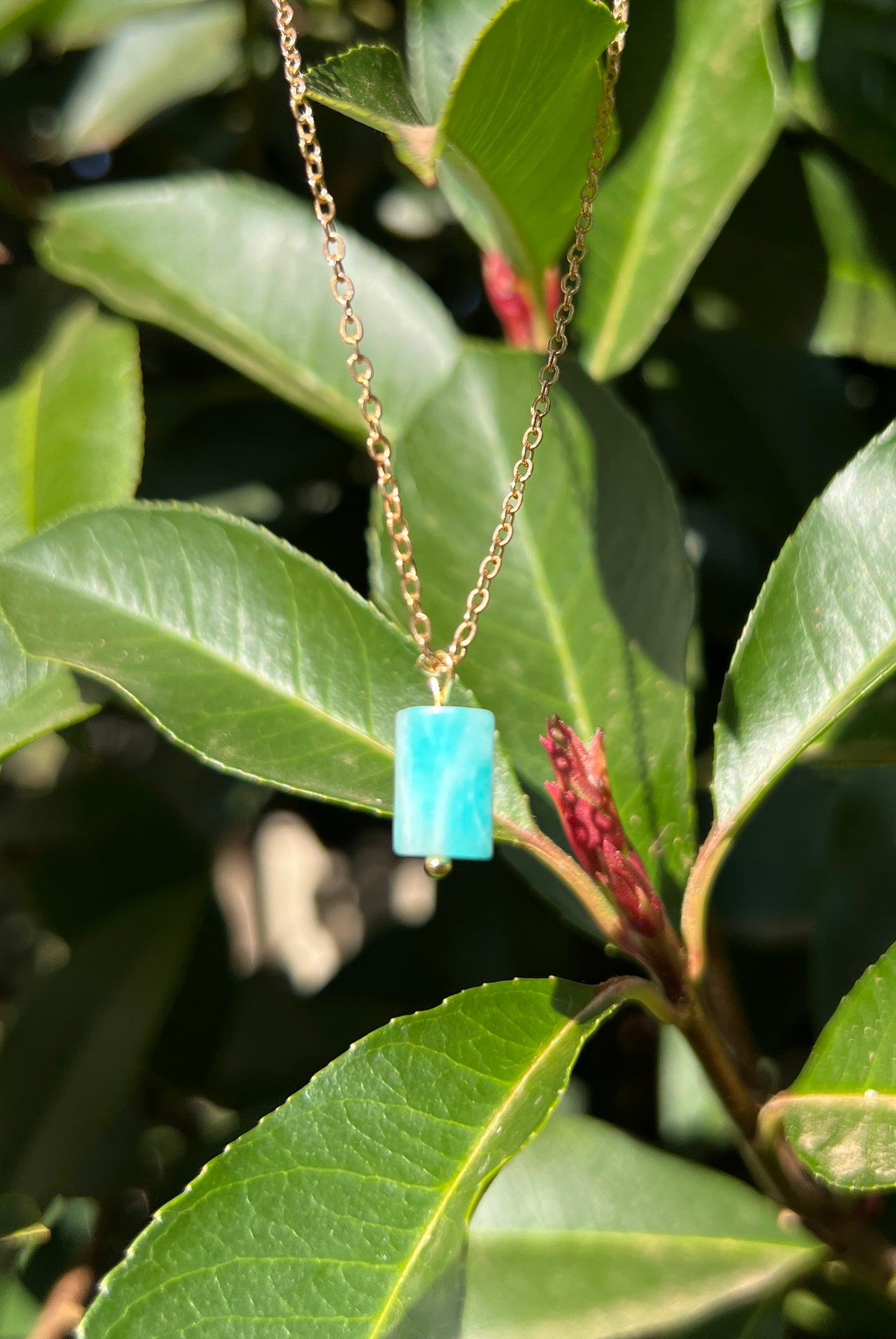Self-Expression, Dreams & Balance • Necklace • Amazonite