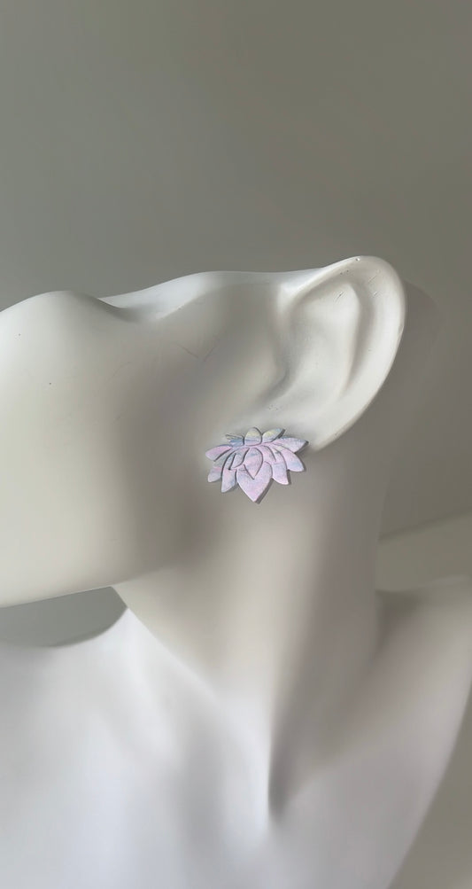 Purple Elegance • Luxurious Artisan Earrings