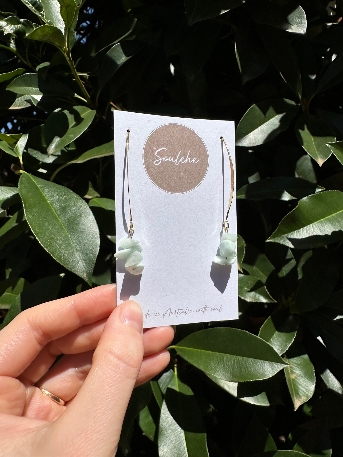 Self-Expression, Dreams & Balance
• Earrings  • Amazonite