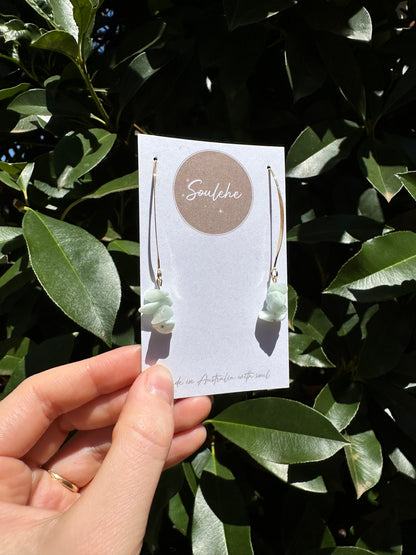 Self-Expression, Dreams & Balance
• Earrings  • Amazonite