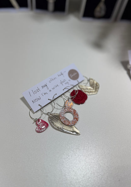 Polymer Wine Glass Tags