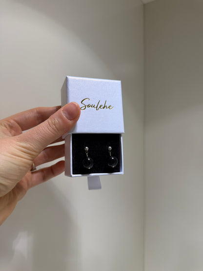 Obsidian Studs - Protective, Clearing, Healing