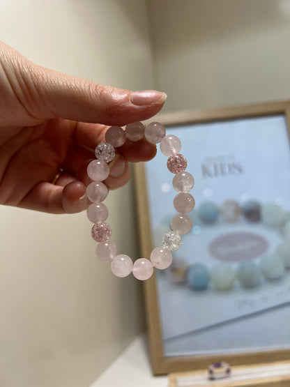 Pink Sparkle Kids Bracelet