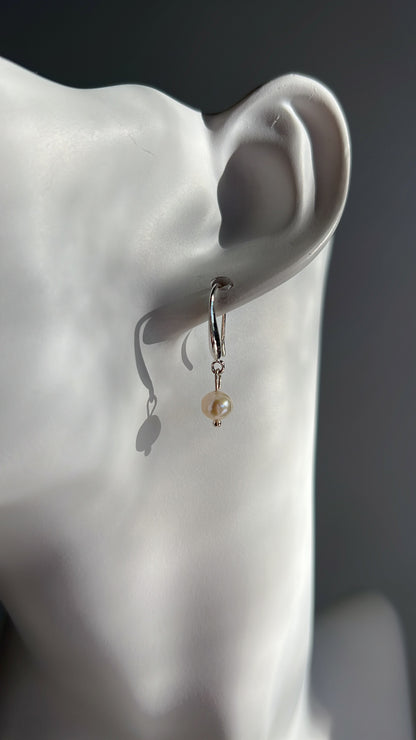 Pearl Dewdrops •  925 Sterling Silver