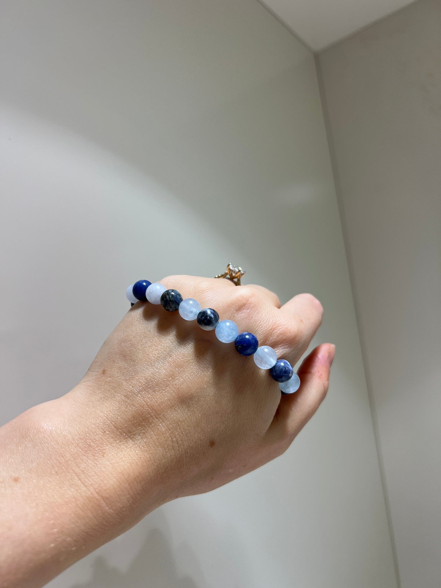 Logic and Intuition • Aquamarine x Blue Sodalite