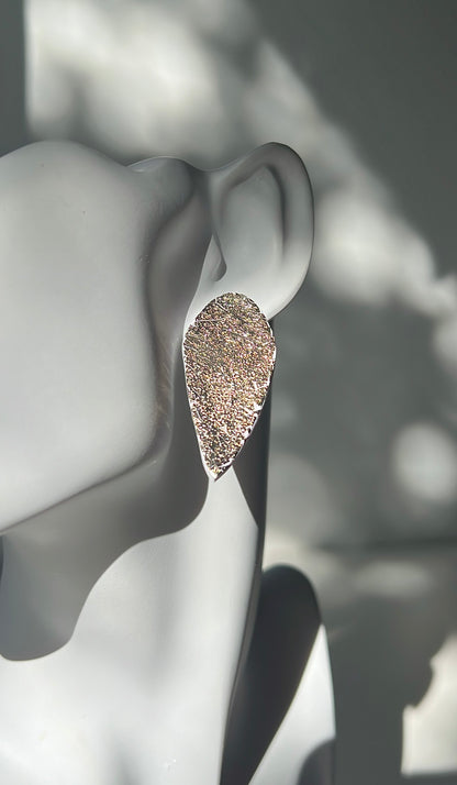 Gold Sparkle • Luxurious Artisan Earrings