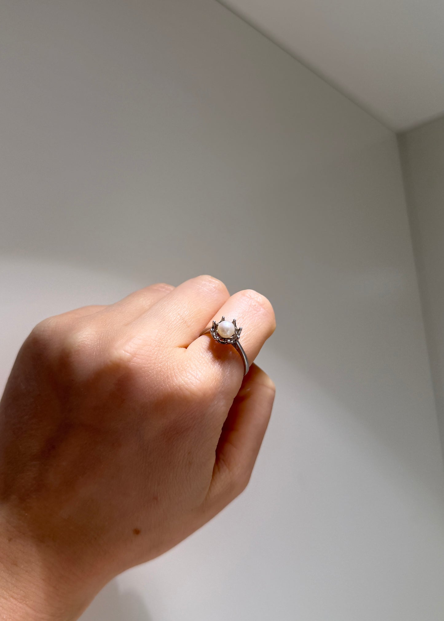 Freshwater Pearl Halo • 925 Sterling Silver