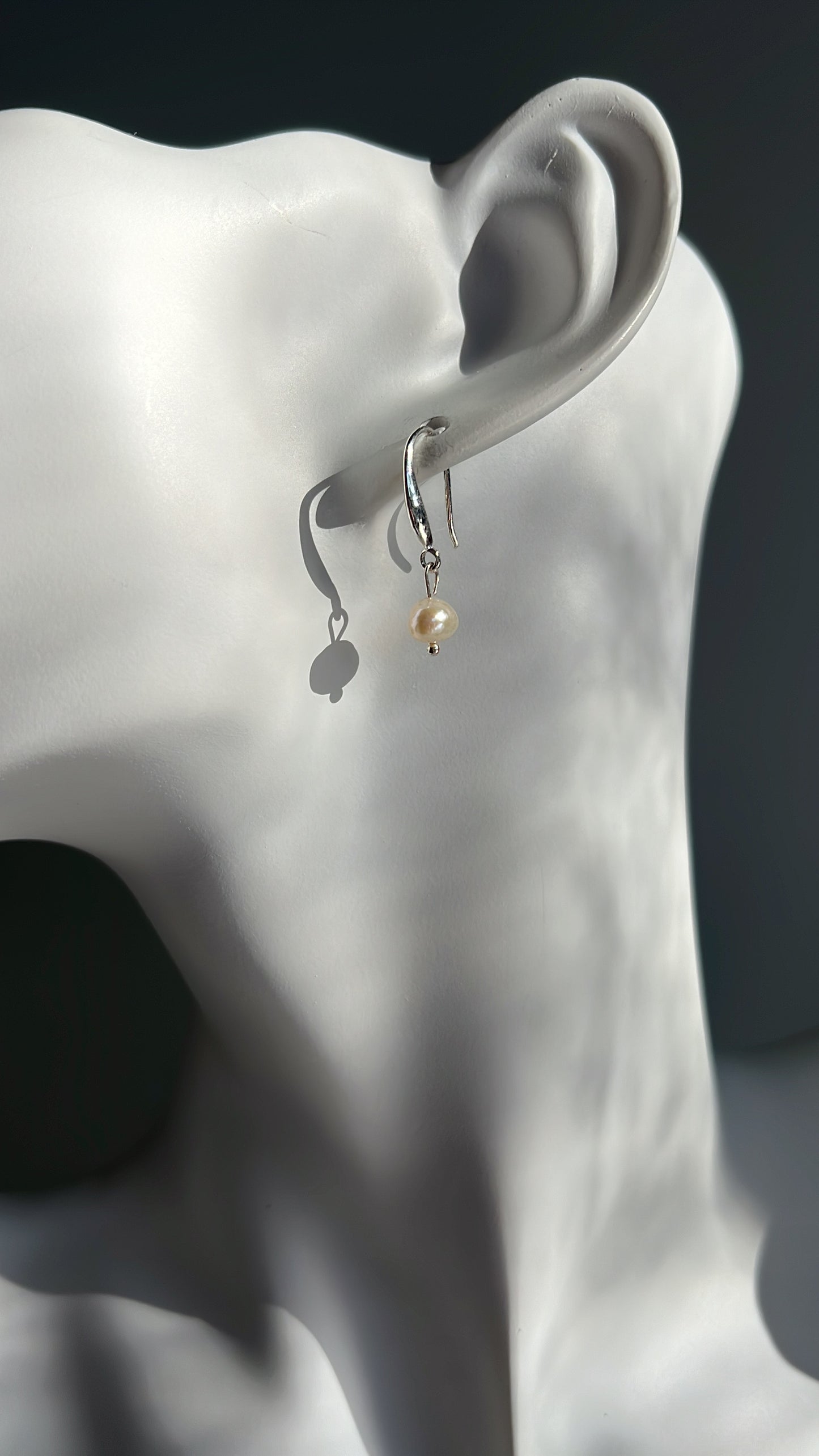 Pearl Dewdrops •  925 Sterling Silver