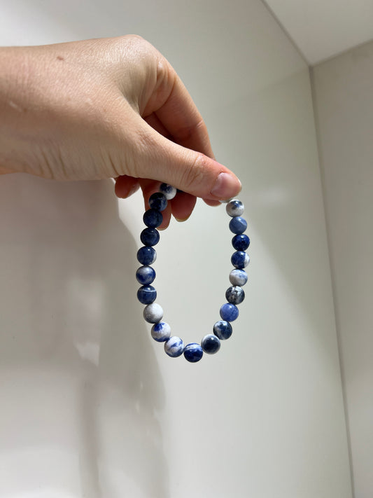 Wisdom x Logic, Trust • Bracelet • Blue Sodalite