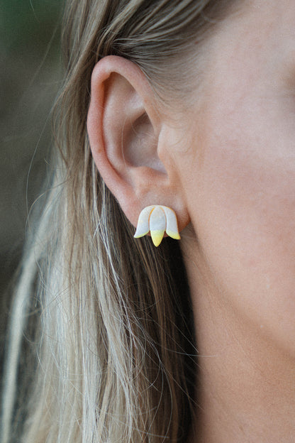 Frangipani • Luxurious Artisan Earrings