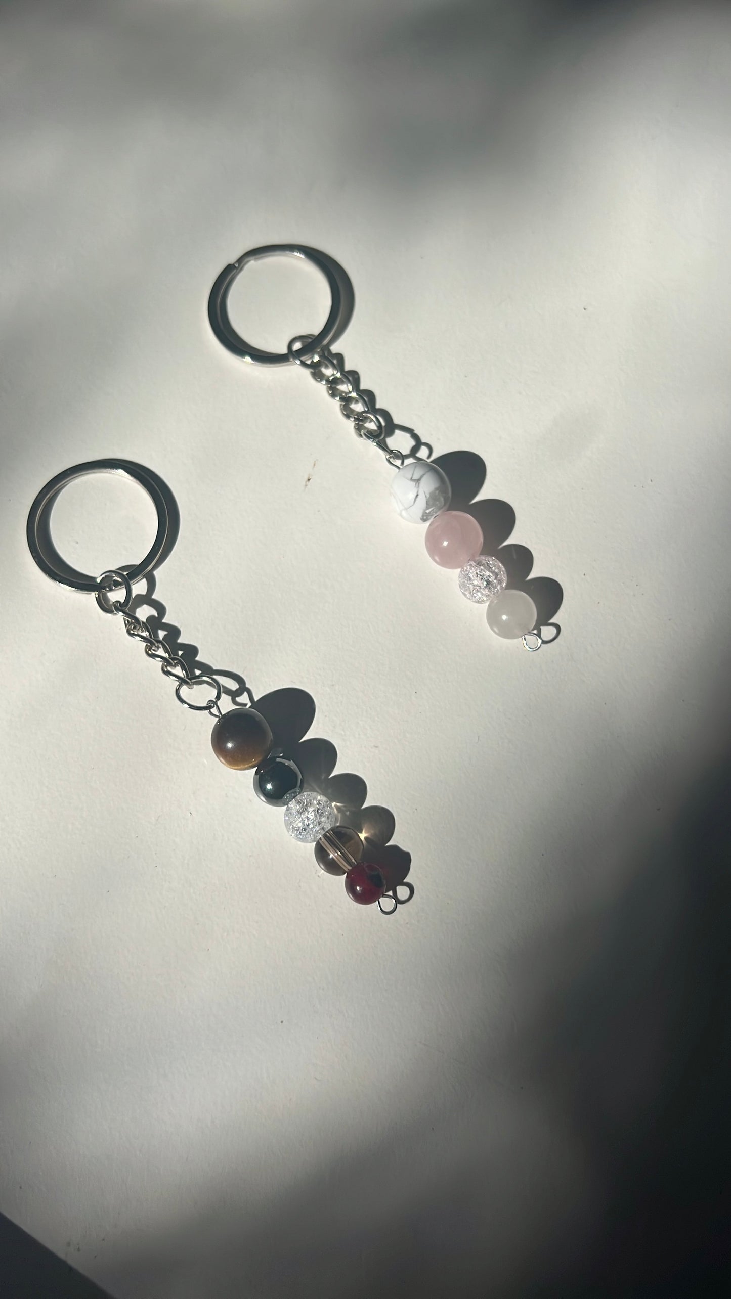 2025 Lucky Crystal or Love and Peace Keychain