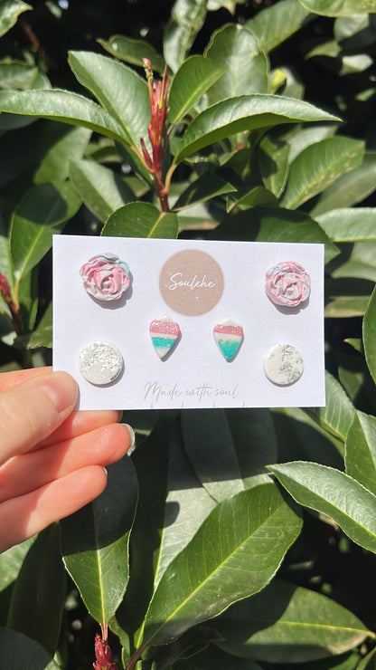 Blushe • 925 Sterling Silver • Earrings