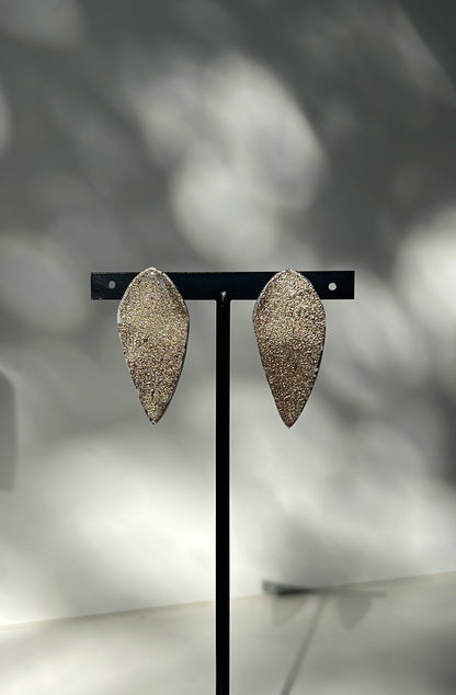 Gold Sparkle • Luxurious Artisan Earrings