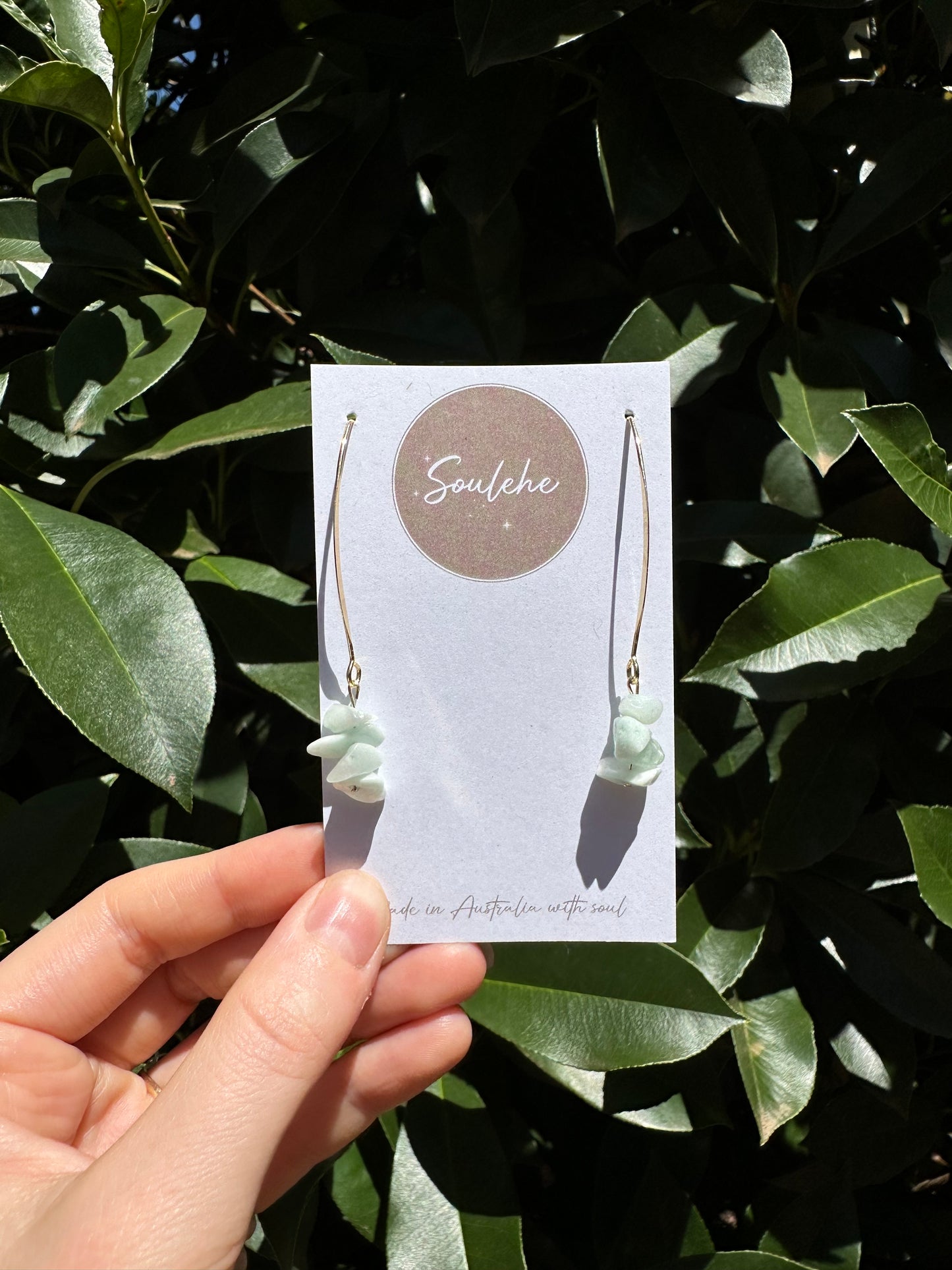 Self-Expression, Dreams & Balance
• Earrings  • Amazonite