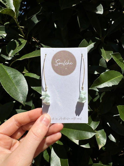 Self-Expression, Dreams & Balance
• Earrings  • Amazonite