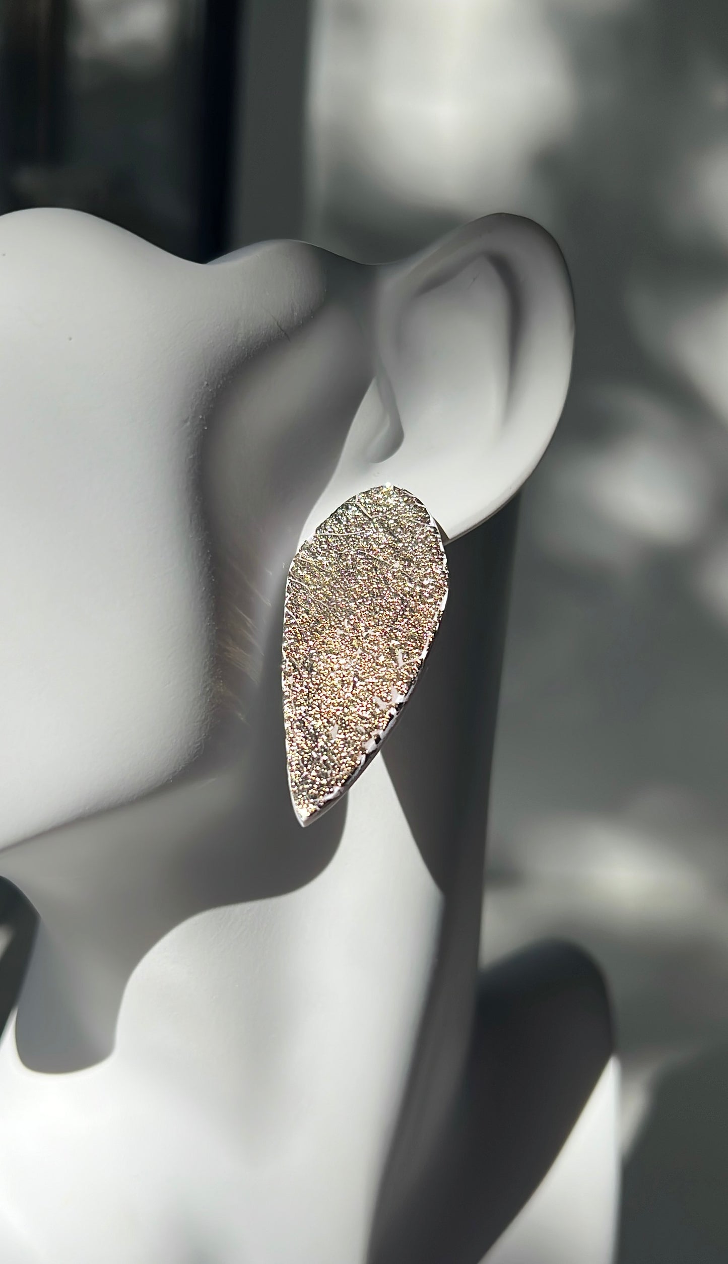 Gold Sparkle • Luxurious Artisan Earrings