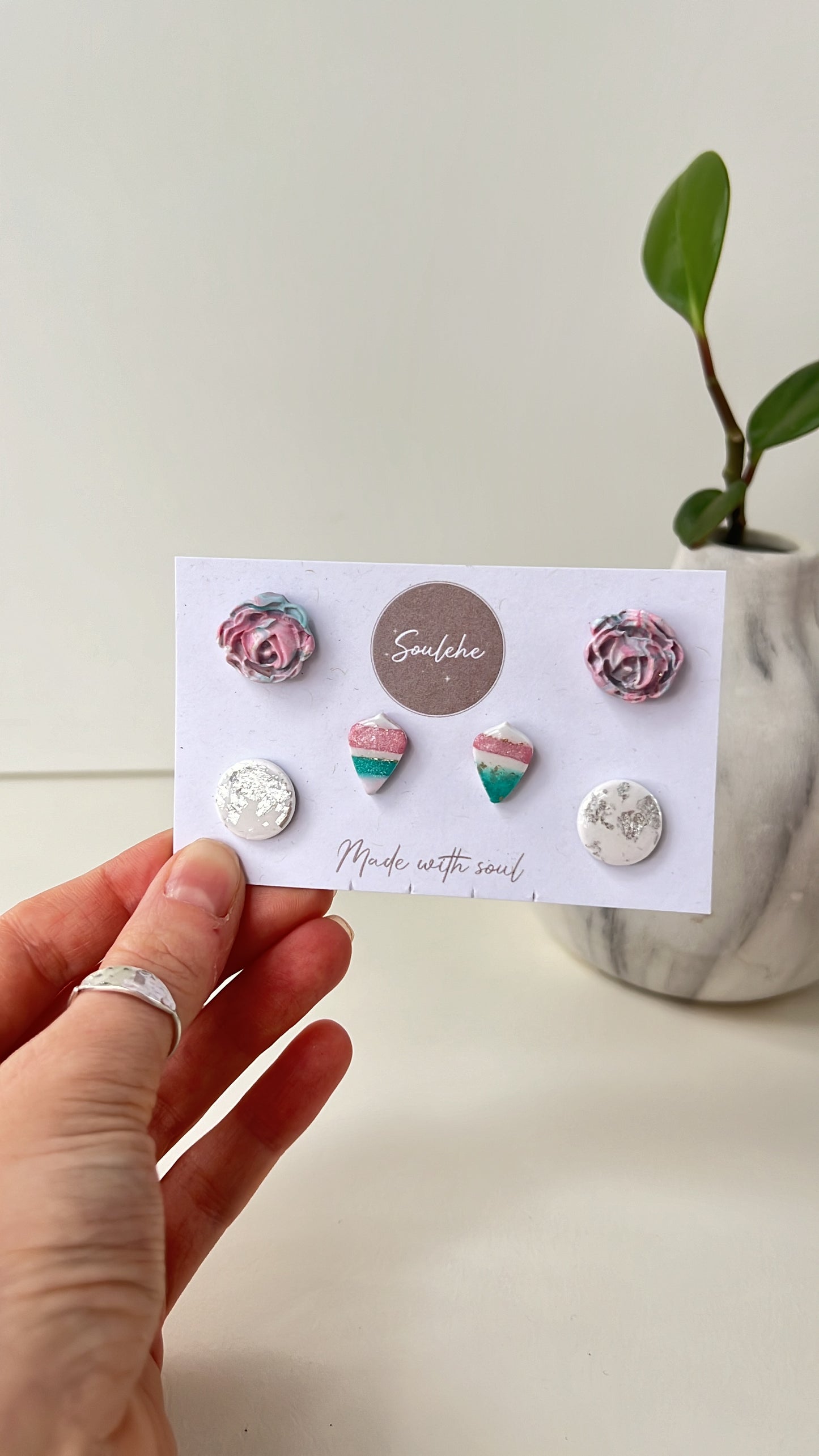 Blushe • 925 Sterling Silver • Earrings