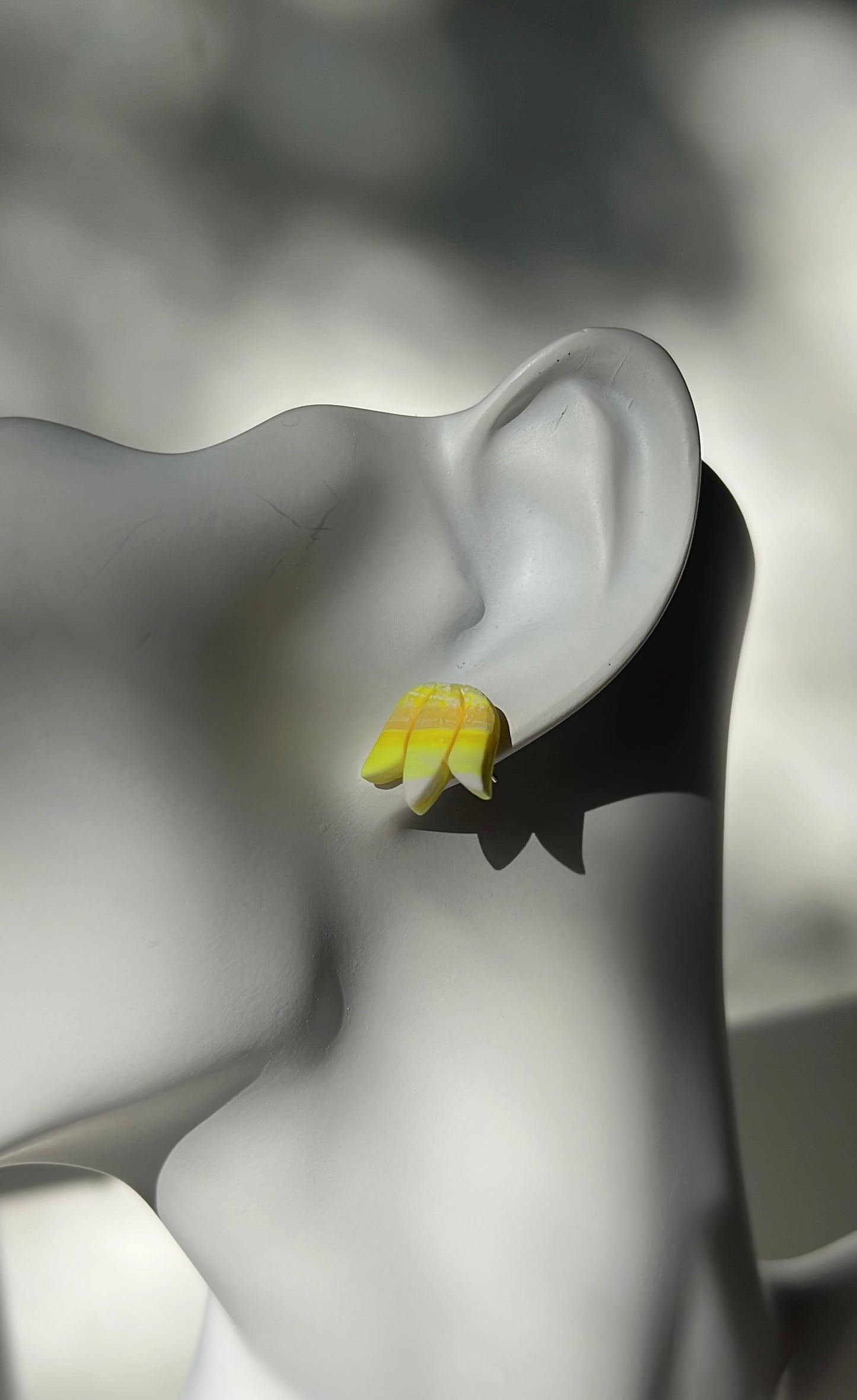 Frangipani • Luxurious Artisan Earrings