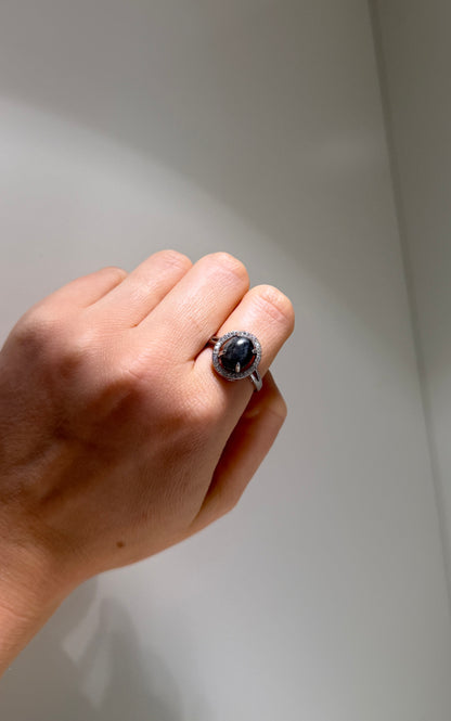 Labradorite Oval • Ring • 925 Sterling Silver