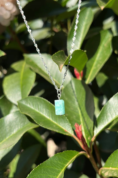 Soothing x Balance • Necklace • Amazonite x 925 Sterling Silver