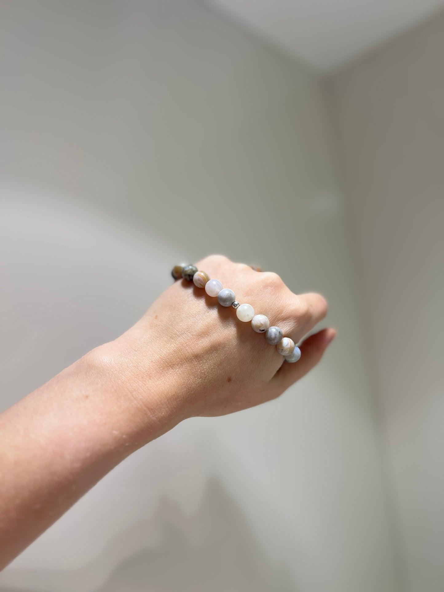 Enjoying Life x Love • Bracelet • Bamboo Agate